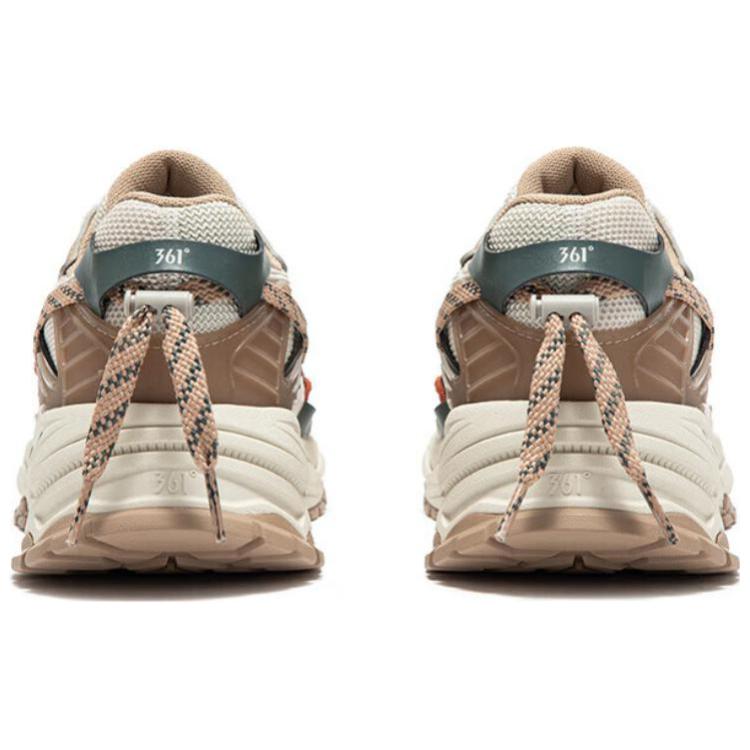361° Comfortable Slip Resistant Slip Resistant Running Shoes Men’s White Brown