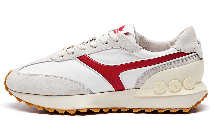 LI NING 1990 Classic Collection Cushioning, Wear Resistant Low top Running Shoes Men’s Red White
