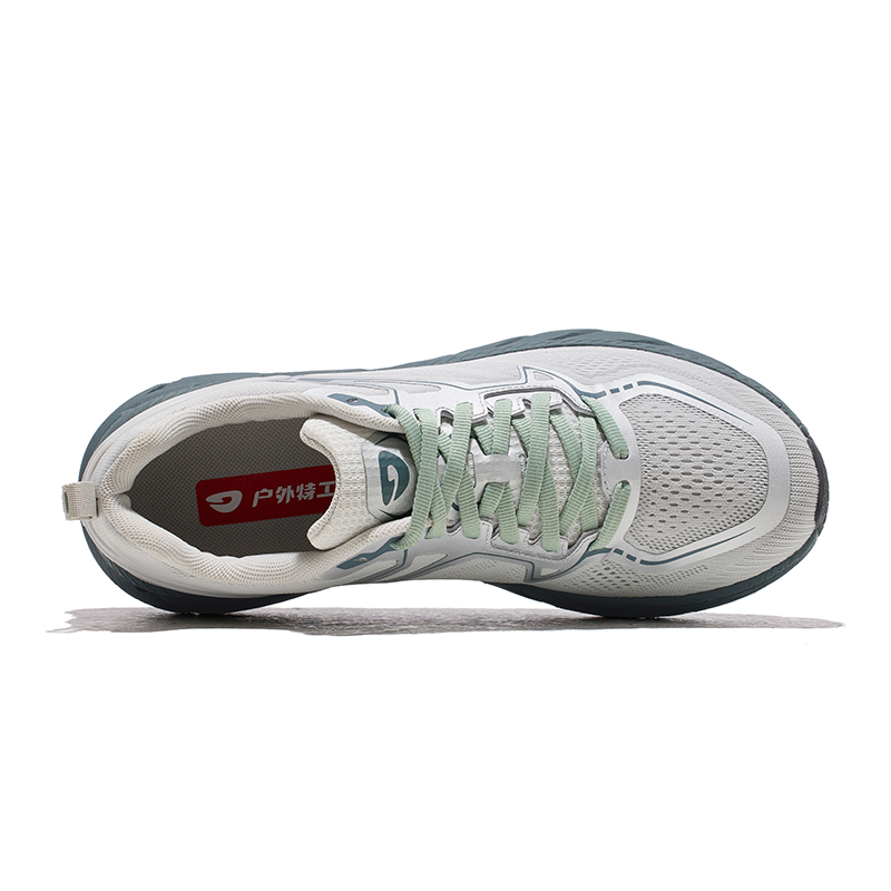 HOT POTATO Abrasion Resistant, Breathable, Lightweight Low top Casual Running Shoes Unisex Silver Gray