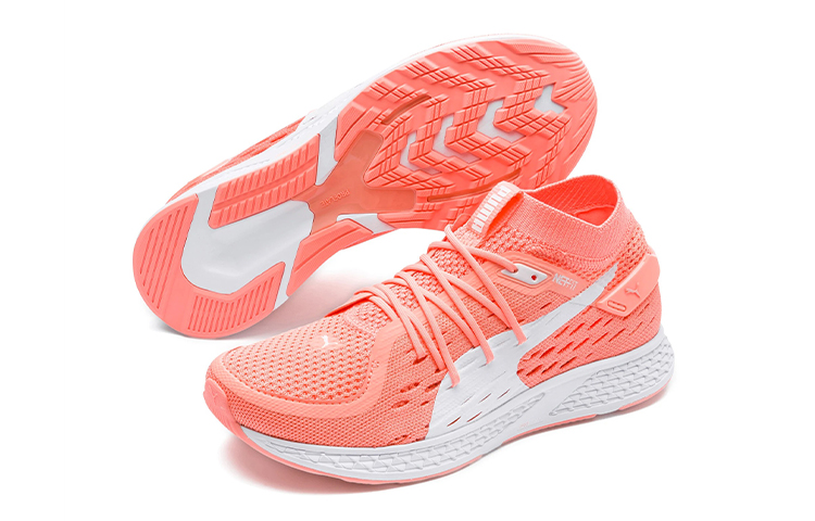 Женские кроссовки PUMA Speed 500 (розово-белый) — фото 3