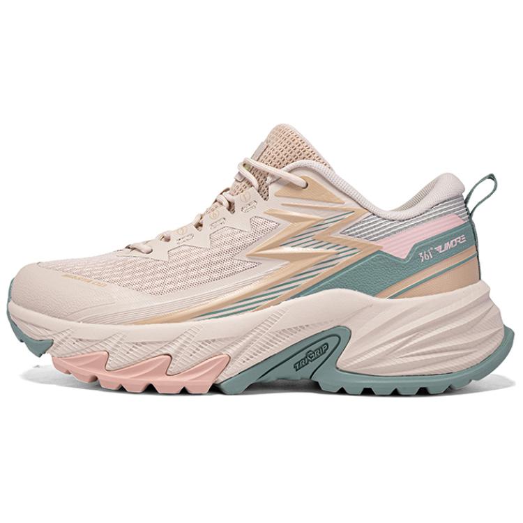 361° Abrasion Resistant Slip Resistant Low top Outdoor Shoes Women’s Pink Green