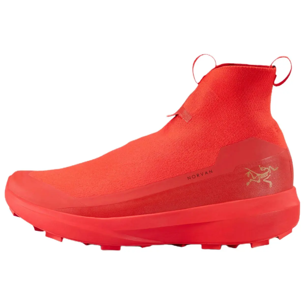 Arc'teryx NORVAN 4 NIVALIS Trail Running Shoes Men's Cushioning Waterproof Support Red