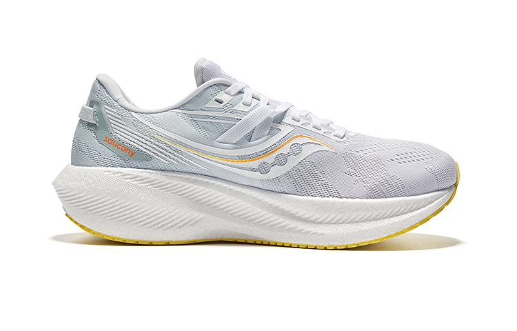 Saucony Triumph 20 Comfortable Cushioning Slip Resistant Abrasion Resistant Low top Marathon Running Shoes Unisex