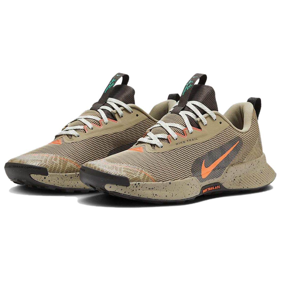 Nike Juniper Trail 3 Khaki Velvet Brown Vintage Coral Hyper Crimson