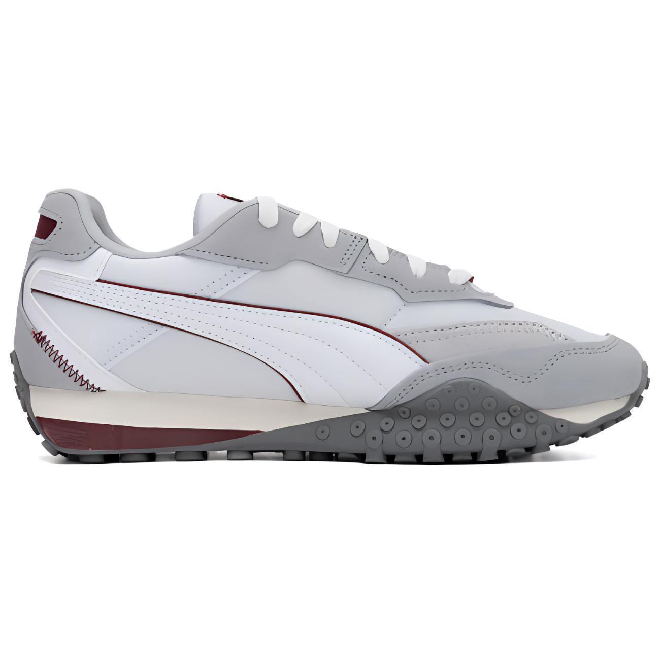 PUMA Blktop Rider Textile, Artificial Leather Cushioning Abrasion Resistant Support Low top Casual City Commuting