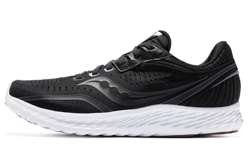 Saucony KINVARA 11 Elite 11 Lightweight Low top Running Shoes Men's Black Comfortable, Cushioning Sports