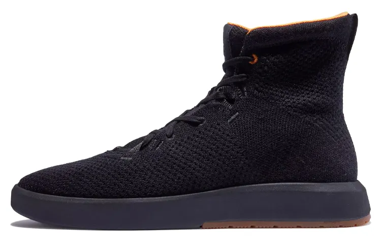 Timberland TrueCloud EK+ Knit Chukka Shoes 'Black Orange'