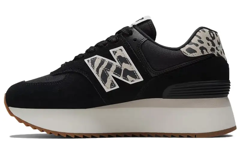 574 Wmns New Balance+ 'Black Animal Print' Women's