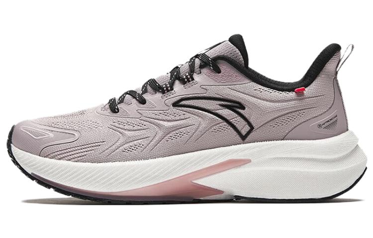 Anta Rocket 5.0 Cushioning Slip Resistant Low top Running Shoes Women's Gray Black