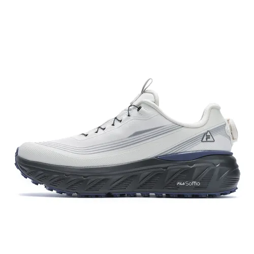 FILA BOA EXPLORER Wear resistant And Lightweight Low top Running Shoes Men's Gray