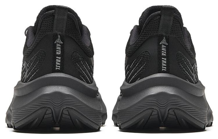 Anta Slip Resistant Abrasion Resistant Support Low top Running Shoes Women’s Black Gray