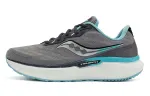 Saucony Triumph Victory 19 Running Shoes Women's Low Top Gray/White/Blue