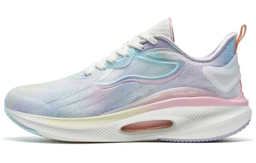 Xtep Hydrogen Wind 6.0 Technology Feiwei Shock Absorbing Anti-Slip Wear-Resistant Low-top Running Shoes Women's Blue Purple