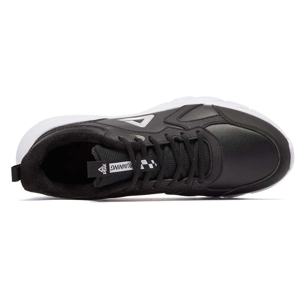 PEAK Slip Resistant Abrasion Resistant Low top Casual Running Shoes Men’s Black White