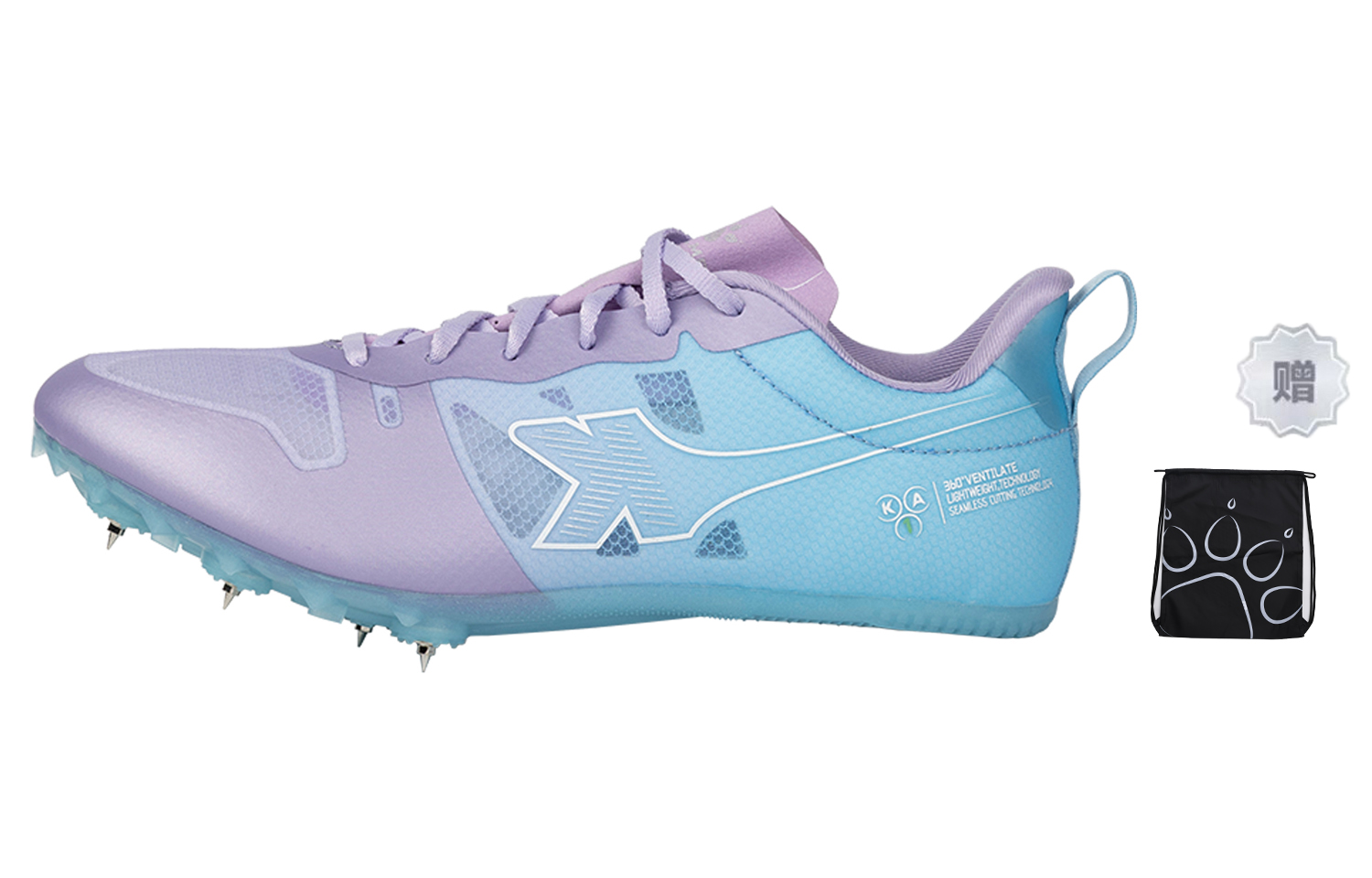 KELME Cushioning, Slip Resistant, Abrasion Resistant, Breathable Low Top Casual Running Shoes Unisex Pink Sea Blue