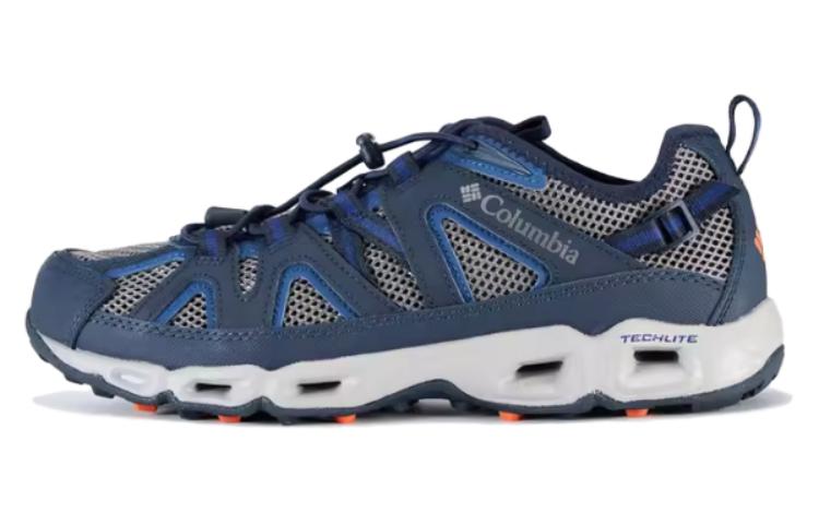 Columbia CREEL Fashion Cushioning Slip Resistant Abrasion Resistant Low top Outdoor Shoes Men’s Blue Gray