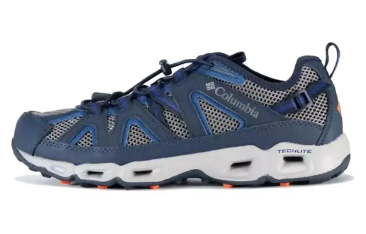 Columbia Slip Resistant Abrasion Resistant Cushioning Lightweight Low top Outdoor Shoes Men's Gray