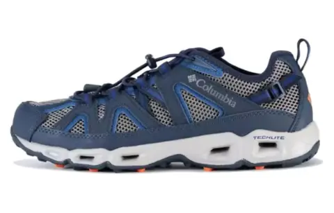 Columbia Slip Resistant Abrasion Resistant Cushioning Lightweight Low top Outdoor Shoes Men's Gray