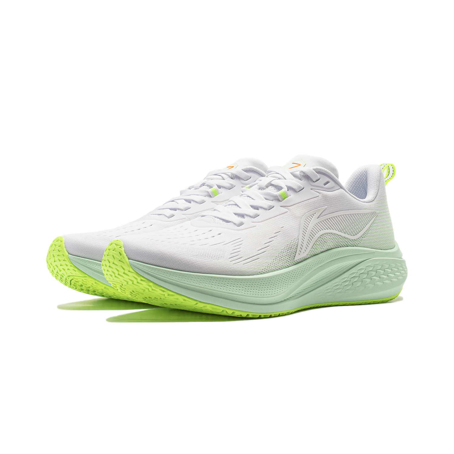 Li Ning Red Hare 7 Cushioning Slip Resistant Lightweight Low top Running Shoes Women’s White Green