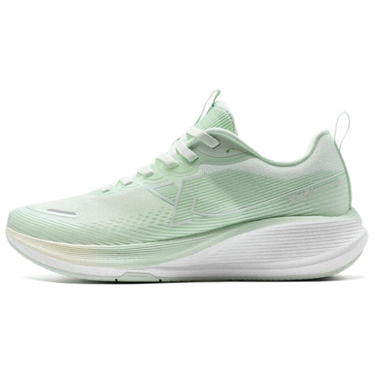 XTEP Kompanio Slip Resistant And Breathable Height Increasing Low top Casual Running Shoes Women’s Green