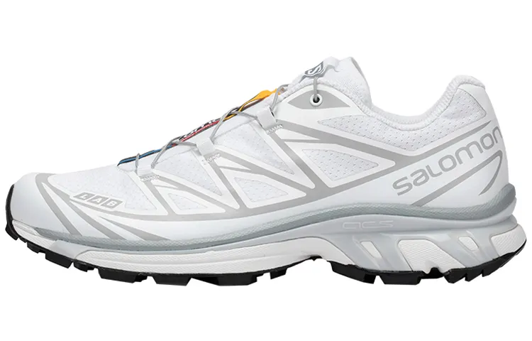 SALOMON XT 6 Fabric Low top Running Shoes Unisex White