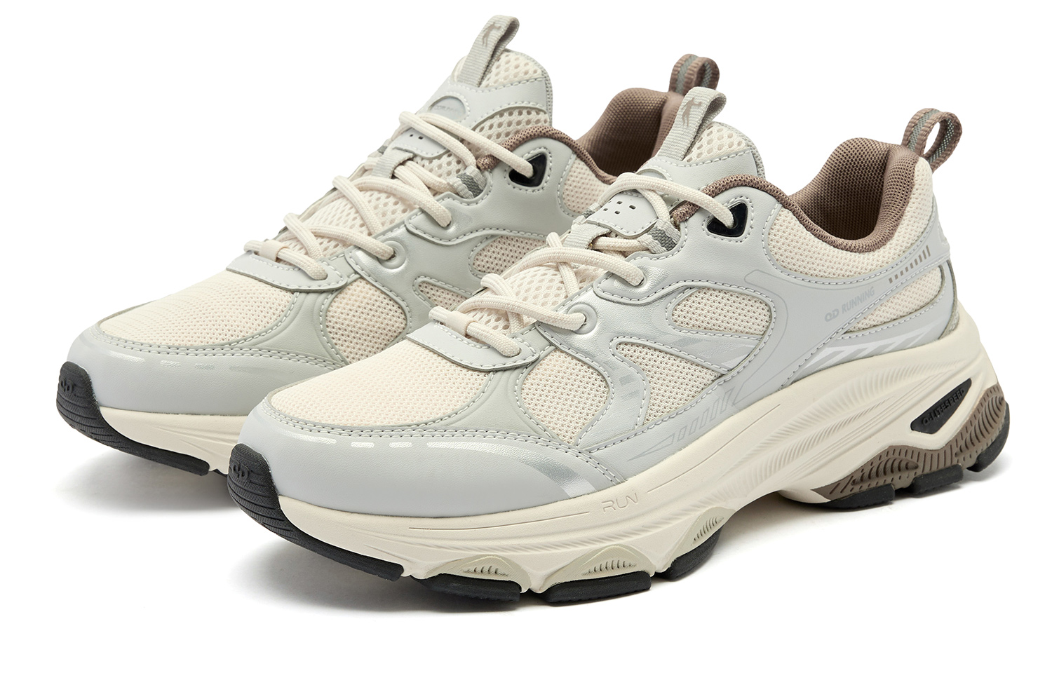 QIAODAN Cushioning Slip Resistant Abrasion Resistant Cushioning Slip Resistant Abrasion Resistant Low top Casual