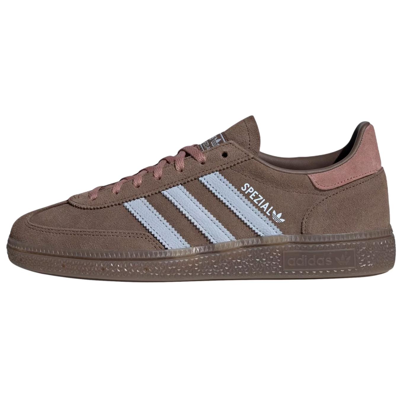 Женские кеды adidas adidas originals HANDBALL SPEZIAL (коричневые на платформе)