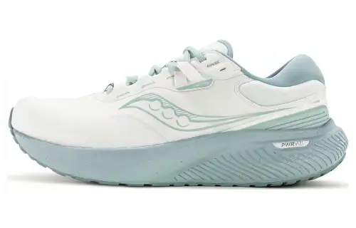 Saucony Surge 1 Cushioning Slip Resistant Low top Running Shoes Unisex White Blue