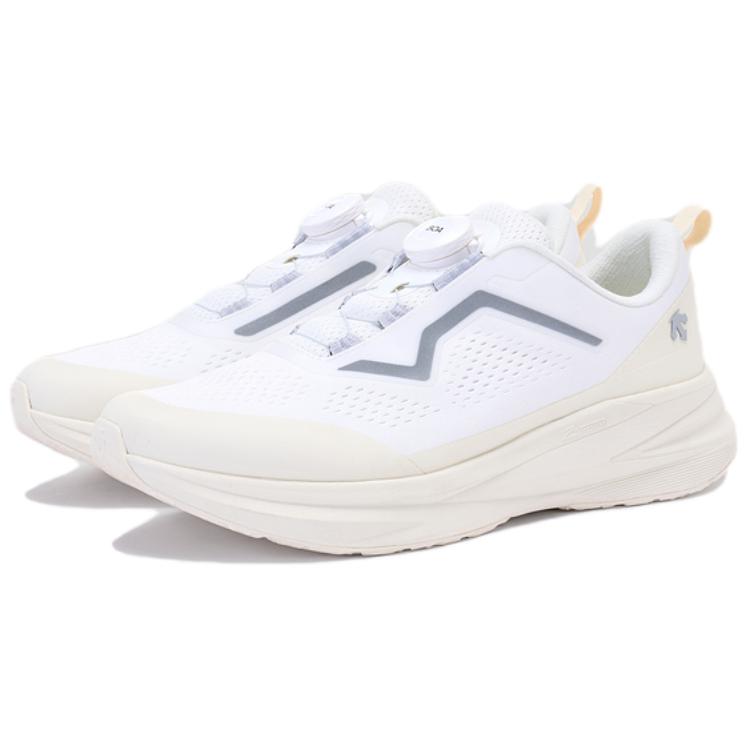 DESCENTE RUNNING Slip Resistant Abrasion Resistant Low top Running Shoes Men’s White