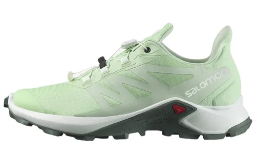 SALOMON CROSS Outdoor Shoes Women's Low Top Light Green