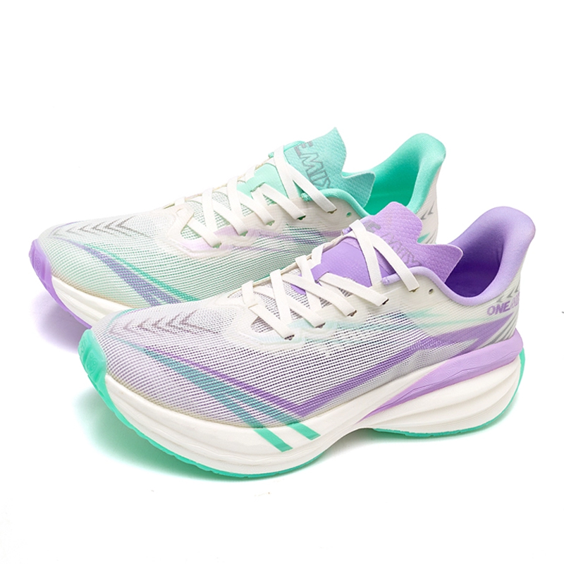 ONEMIX Treat Yourself Refreshing Running Shoes Unisex Green Sonic Purple
