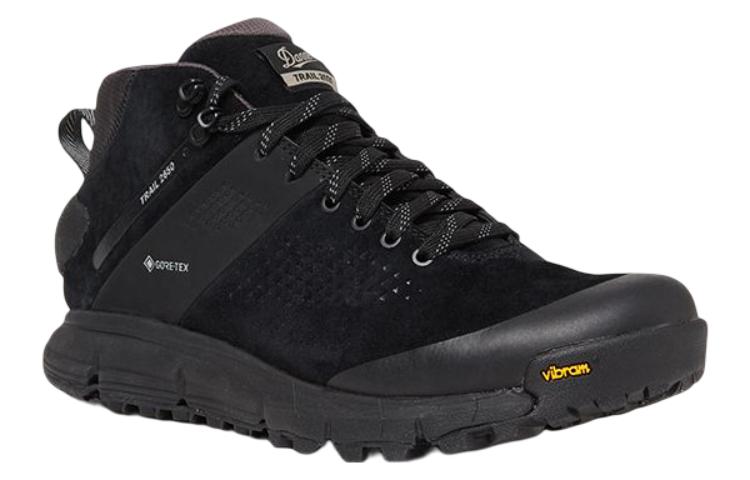 Danner Trail 2650 Slip Resistant, Abrasion Resistant, Waterproof, And Breathable Mid top Running Shoes Men’s Black