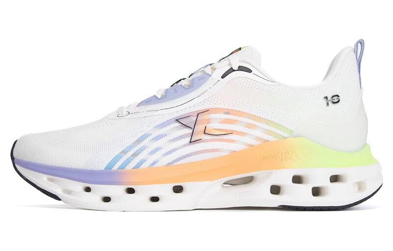 XTEP Cushioning Spin 10.0 Slip Resistant, Abrasion Resistant, Breathable Low top Running Shoes Men’s White Purple