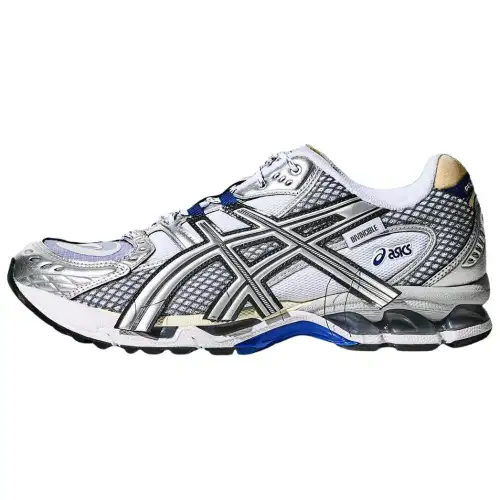 INVINCIBLE x ASICS GEL Nimbus 10.1 Abrasion Resistant Low top Casual Running Shoes Unisex Blue White