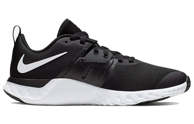 Мужские кроссовки Nike Renew Retaliation Tr (черно-белые) — фото 2