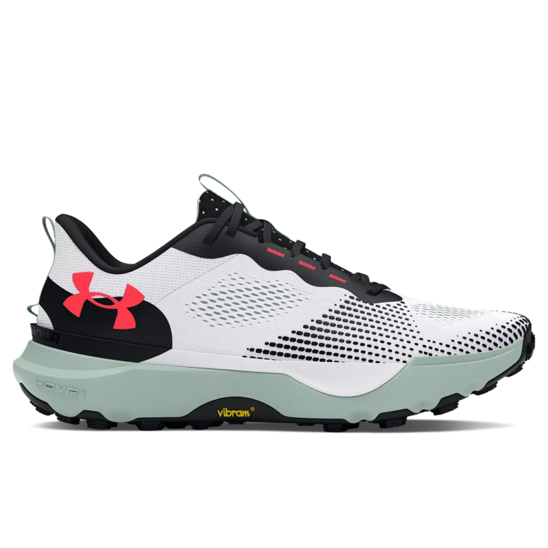 Under Armour Infinite Pro Comfortable Abrasion Resistant Breathable Low top Trail Running Shoes Unisex White
