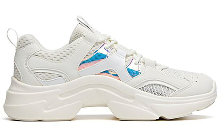 Anta Slip Resistant Abrasion Resistant Low top Running Shoes Women’s White