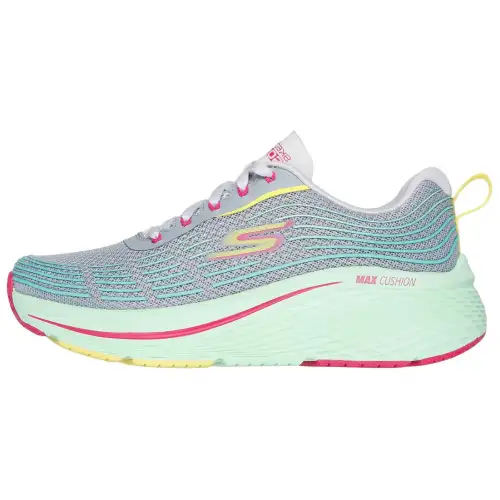 Skechers Max Cushioning Elite 2.0 Low top Casual Running Shoes Women's Gray Green