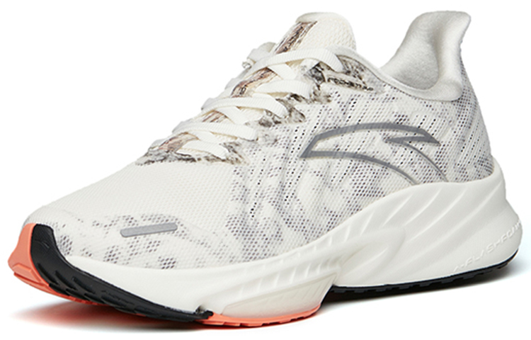 Anta Rocket 3.0 Cushioning Breathable Cushioning Lightweight Low top Running Shoes Women’s White Black