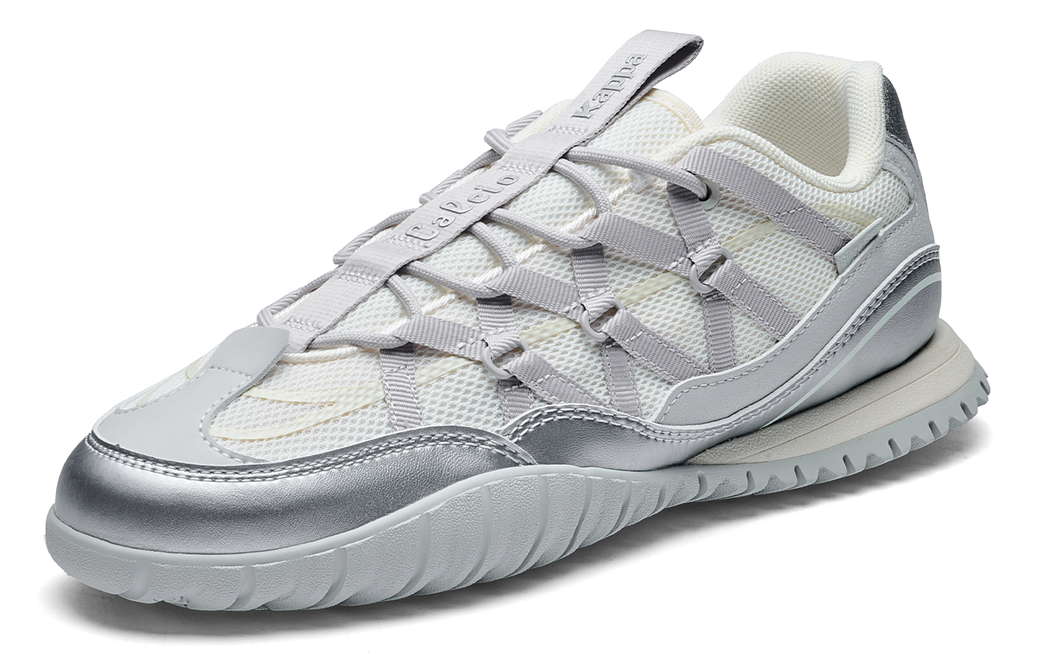 Kappa Non slip Lightweight Low top Running Shoes Women’s Gray Silver