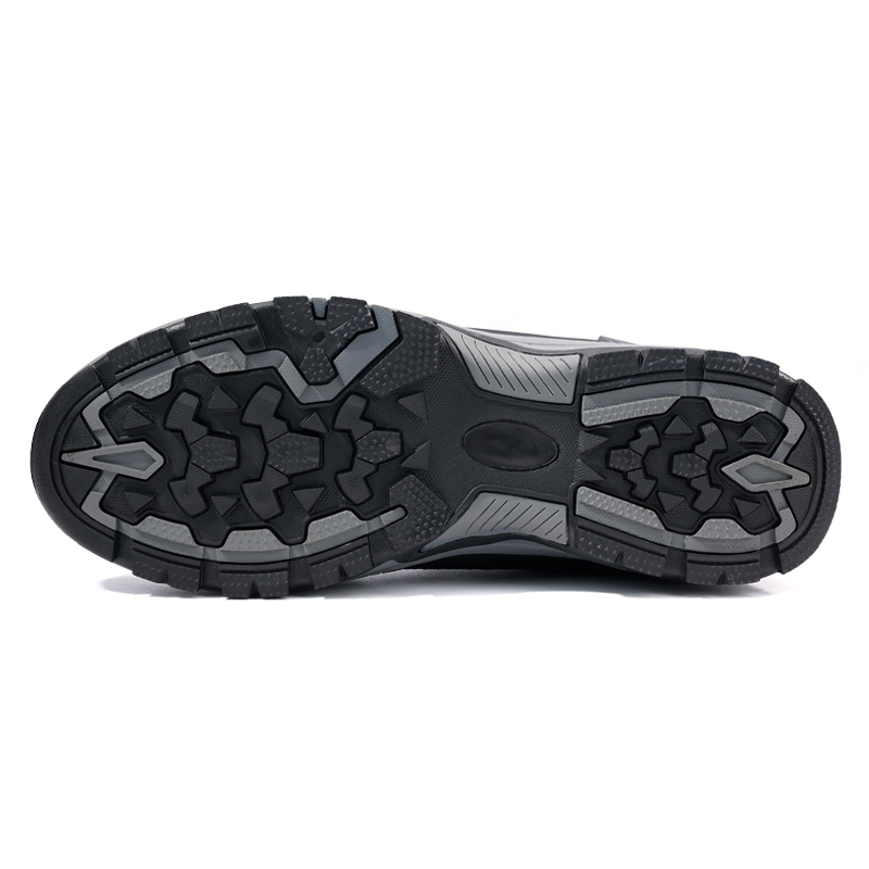 LANGTAN Impact Resistant And Abrasion Resistant Low top Outdoor Shoes Unisex Black