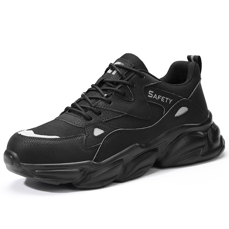 LANOUDUN Abrasion Resistant Waterproof Lightweight Low top Outdoor Shoes Men’s Black