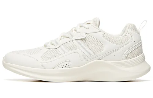 Anta Waterproof Cushioning Lightweight Low top Running Shoes Men's Ivory White