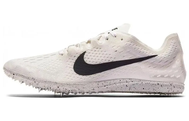 Nike Victory 3 Fabric Cushioning Slip Resistant Abrasion Resistant Low top Running Shoes Unisex White Black
