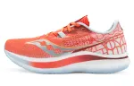 Saucony Endorphin Pro 2 Synthetic Leather Cushioning Abrasion Resistant Waterproof Low top Running Shoes Unisex