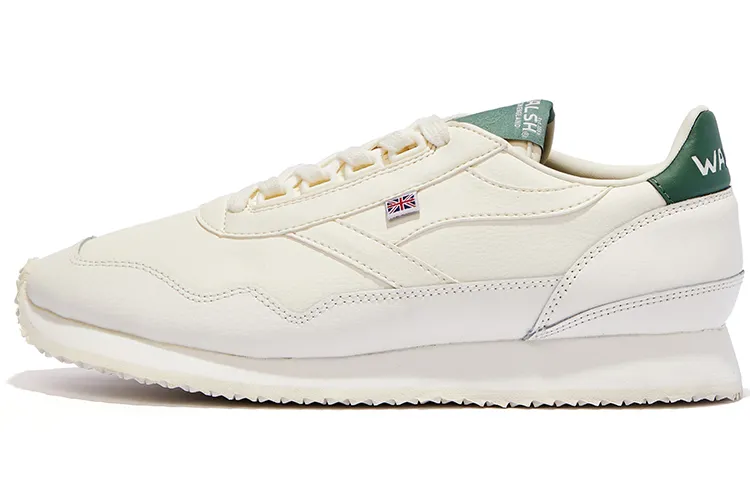 Norman Walsh Pu Wear resistant And Lightweight Low top Running Shoes Unisex Beige Green