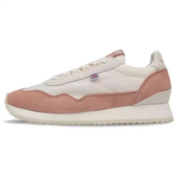 Norman Walsh Leather, Nylon Abrasion Resistant, Breathable, Lightweight Low top Running Shoes Women's Beige