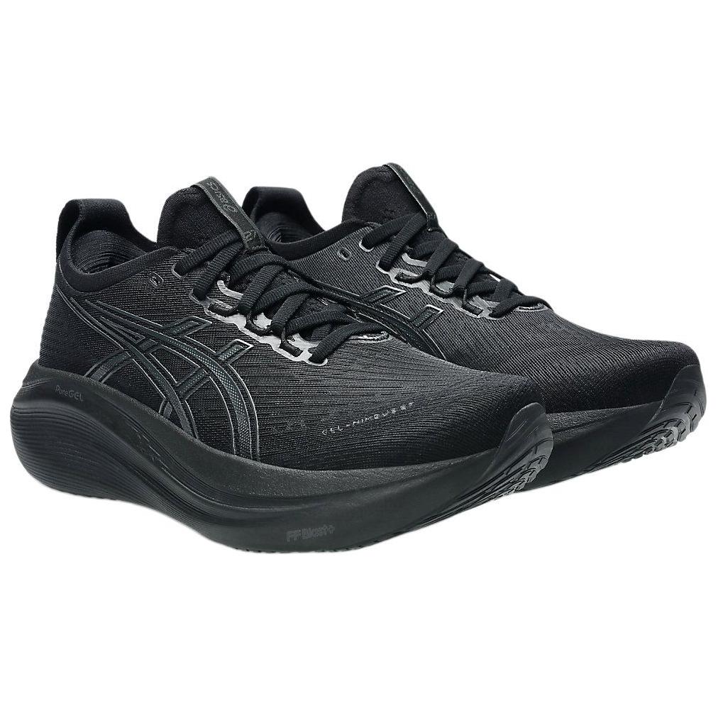 ASICS Gel Nimbus 27 Black Graphite Grey Women’s