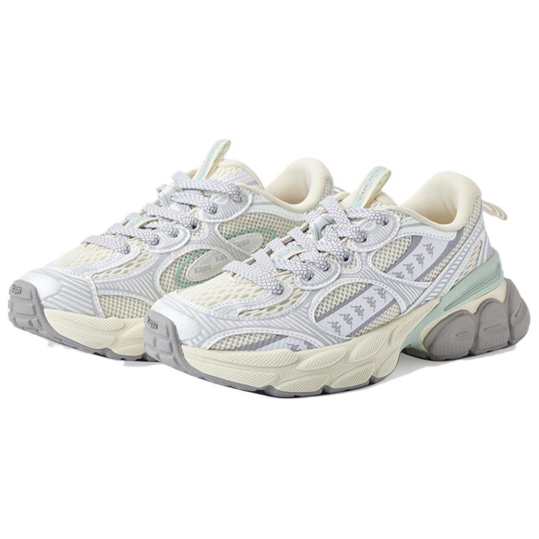 Kappa Slip Resistant Abrasion Resistant Low top Running Shoes Unisex Beige
