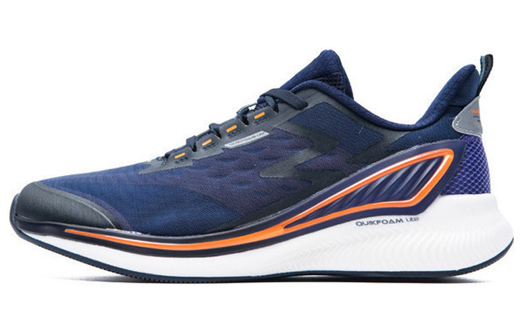 361° Night Shadows Cushioning Slip Resistant Abrasion Resistant Low top Running Shoes Men’s Blue Orange White